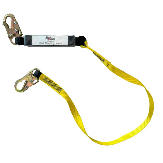 FALL SAFETY LANYARD 6'