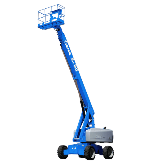 2012 Genie S-60X Telescopic Boom Lift 60' Feet Height 67' Working Height 4 X 4