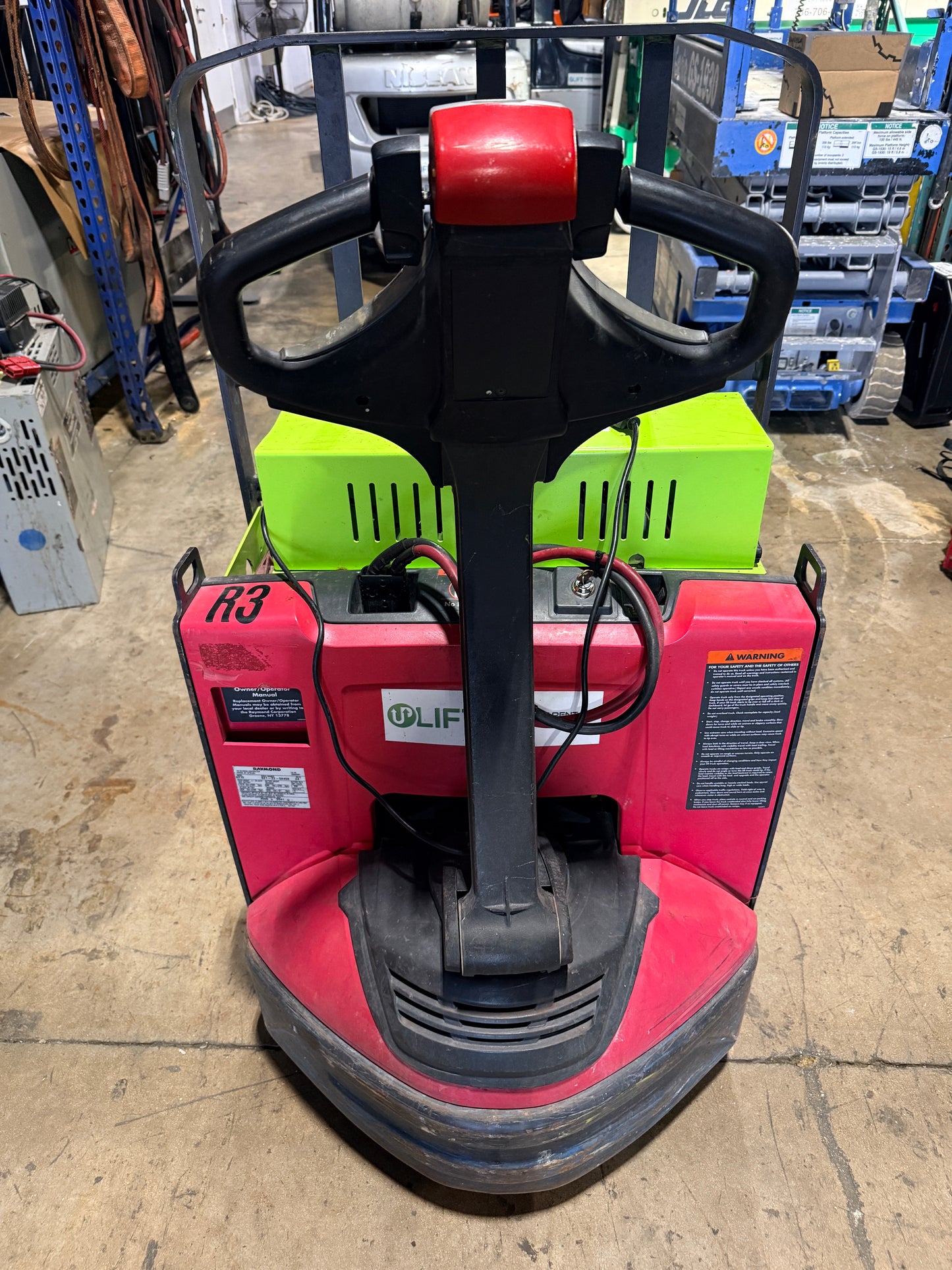 Electric Pallet Jack 4,500 Lb Capacity Standard 27" x 48" Forks